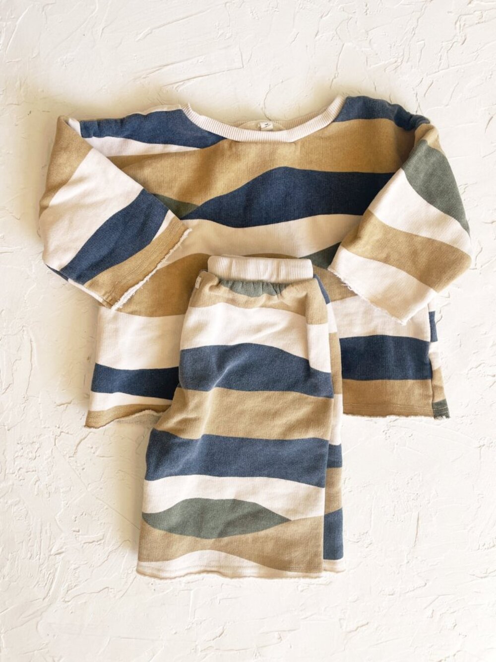 ORGANIC ZOO Sweatshirt Set Countryside Print 1-2yr
